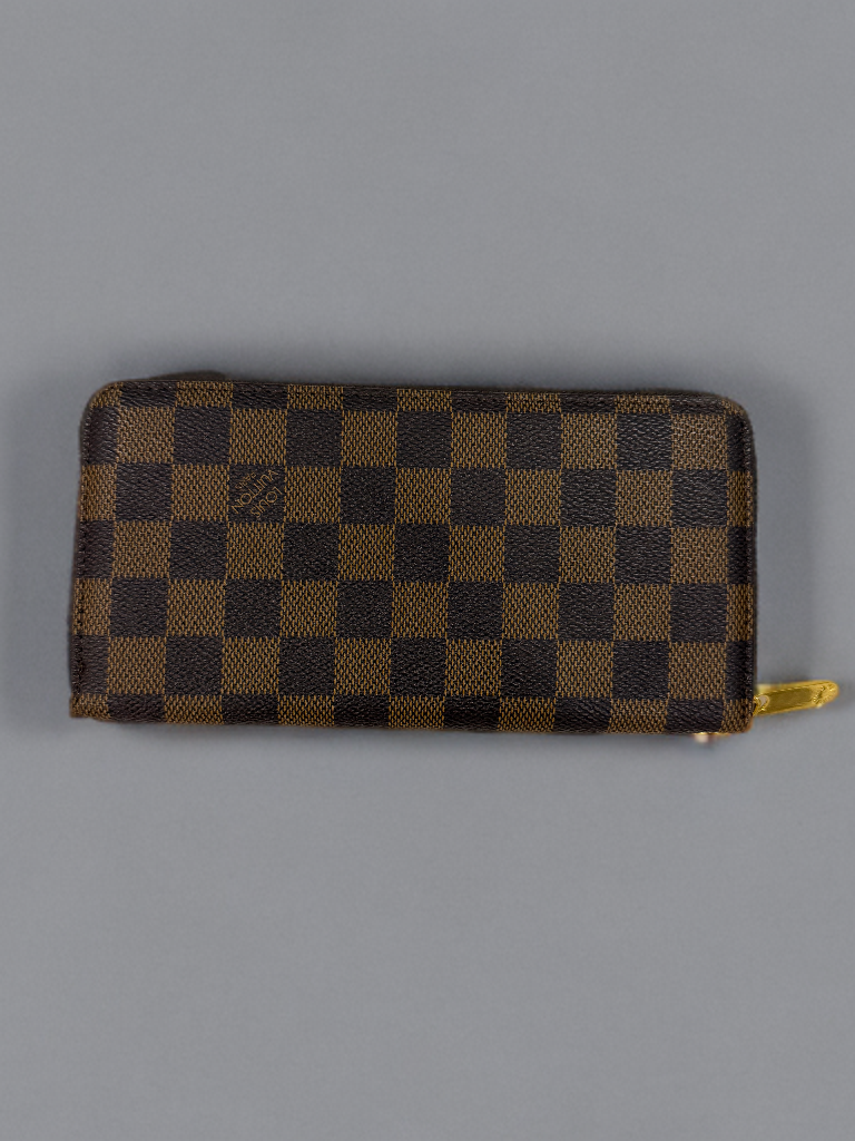 Damier ebene wallet