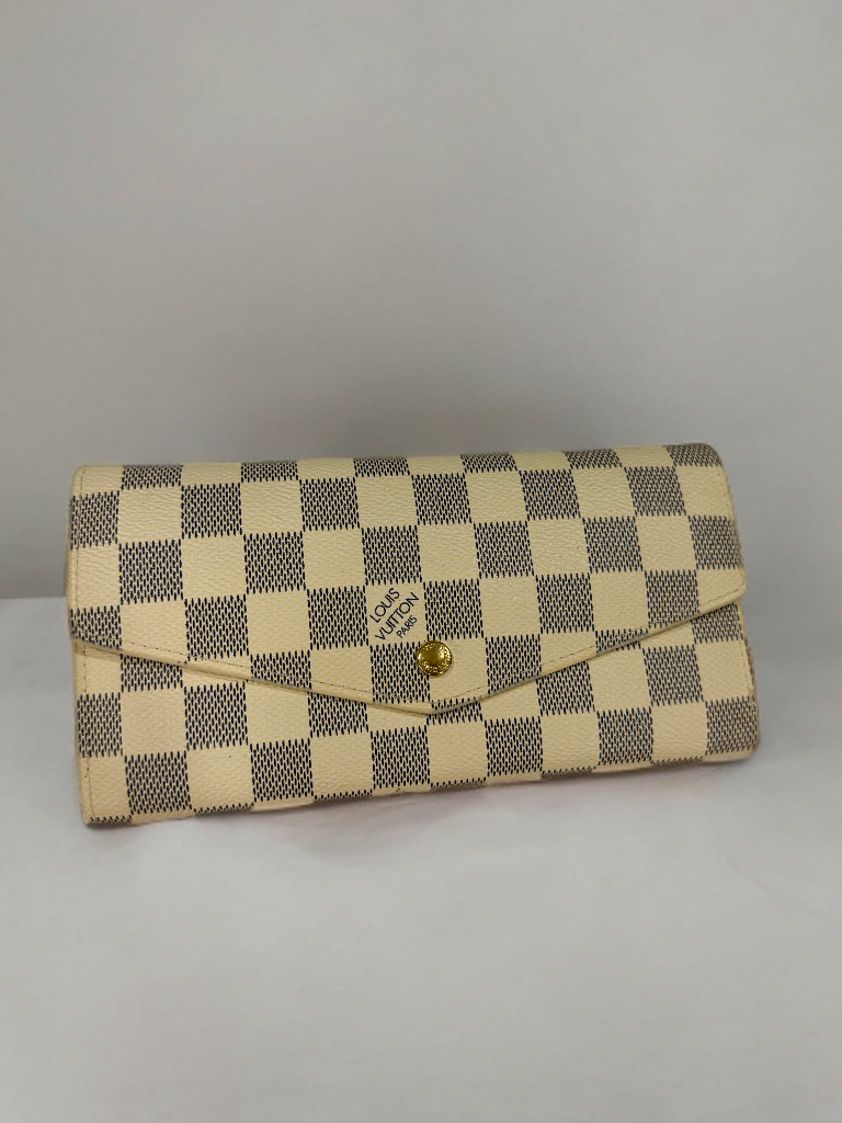 Damier azur wallet