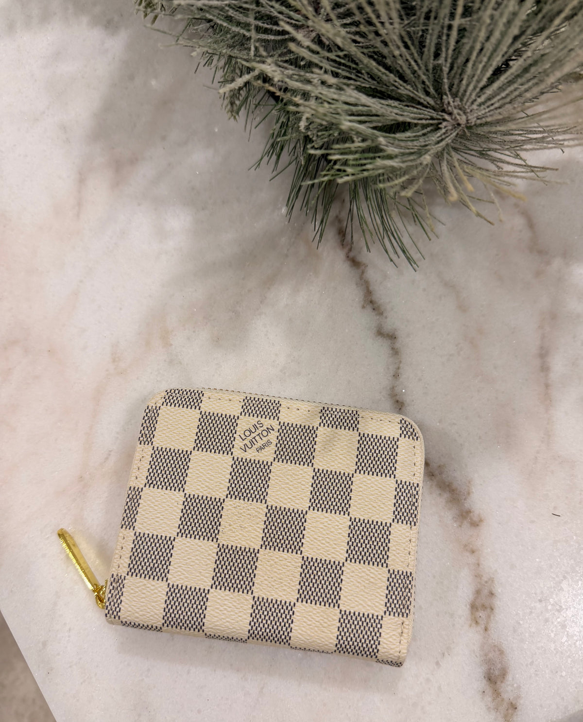 Damier azur small wallet